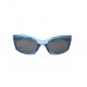 Nakit & Muusi Speedy Sunglasses Ice Blue / Smoke Grey Lens