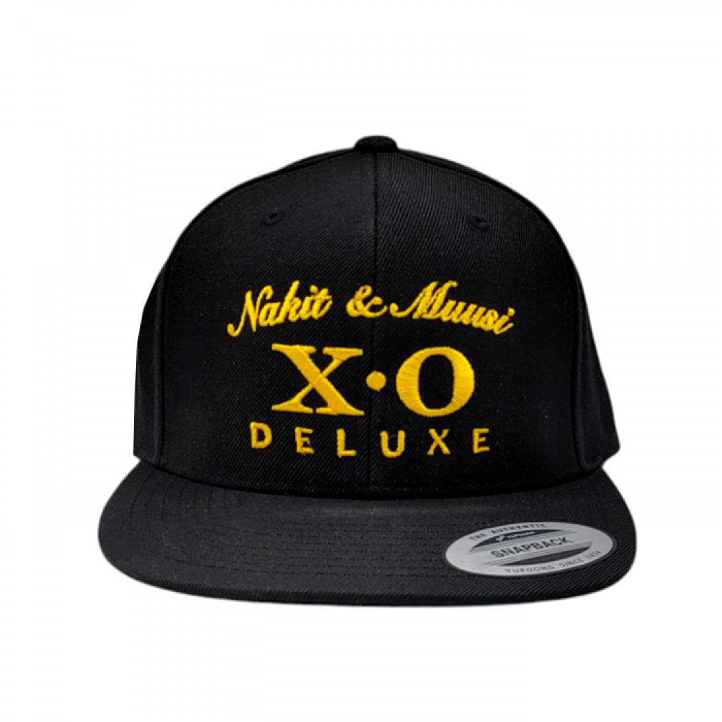 Nakit & Muusi XO Deluxe Snapback Cap Black