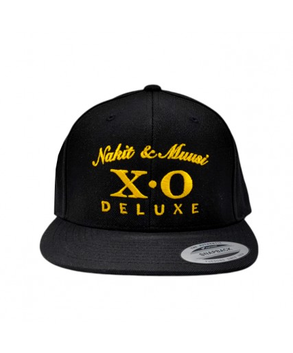 Nakit & Muusi XO Deluxe Snapback Cap Black