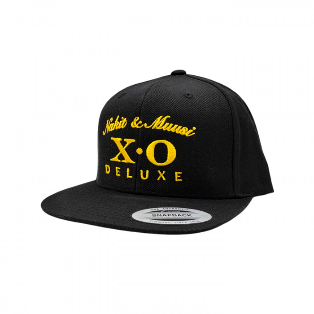 Nakit & Muusi XO Deluxe Snapback Cap Black