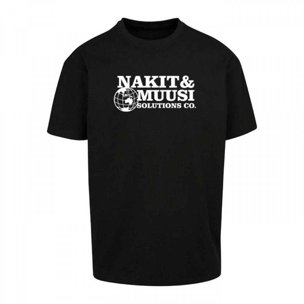 Nakit & Muusi Solutions Co. Oversize Tee Black