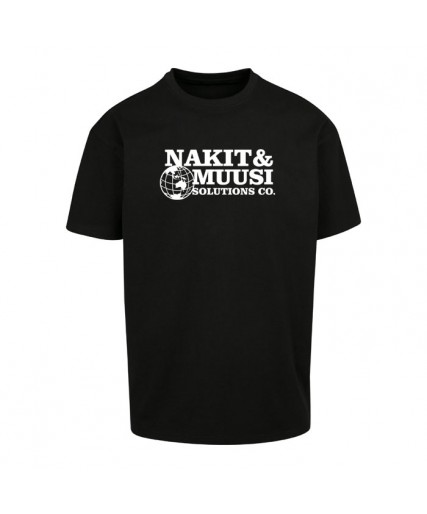 Nakit & Muusi Solutions Co. Oversize Tee Black