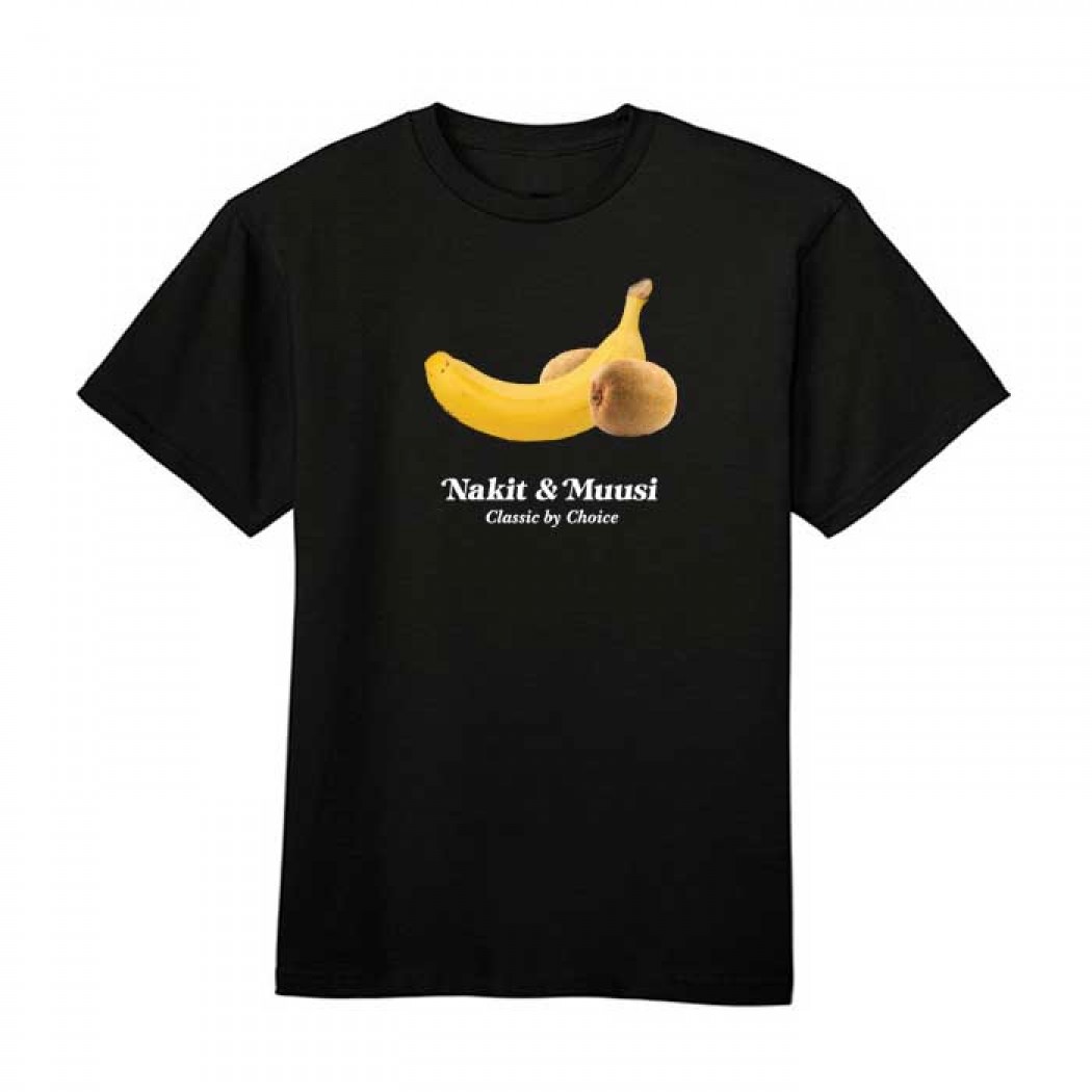 Nakit & Muusi Classic by Choice Tee Black