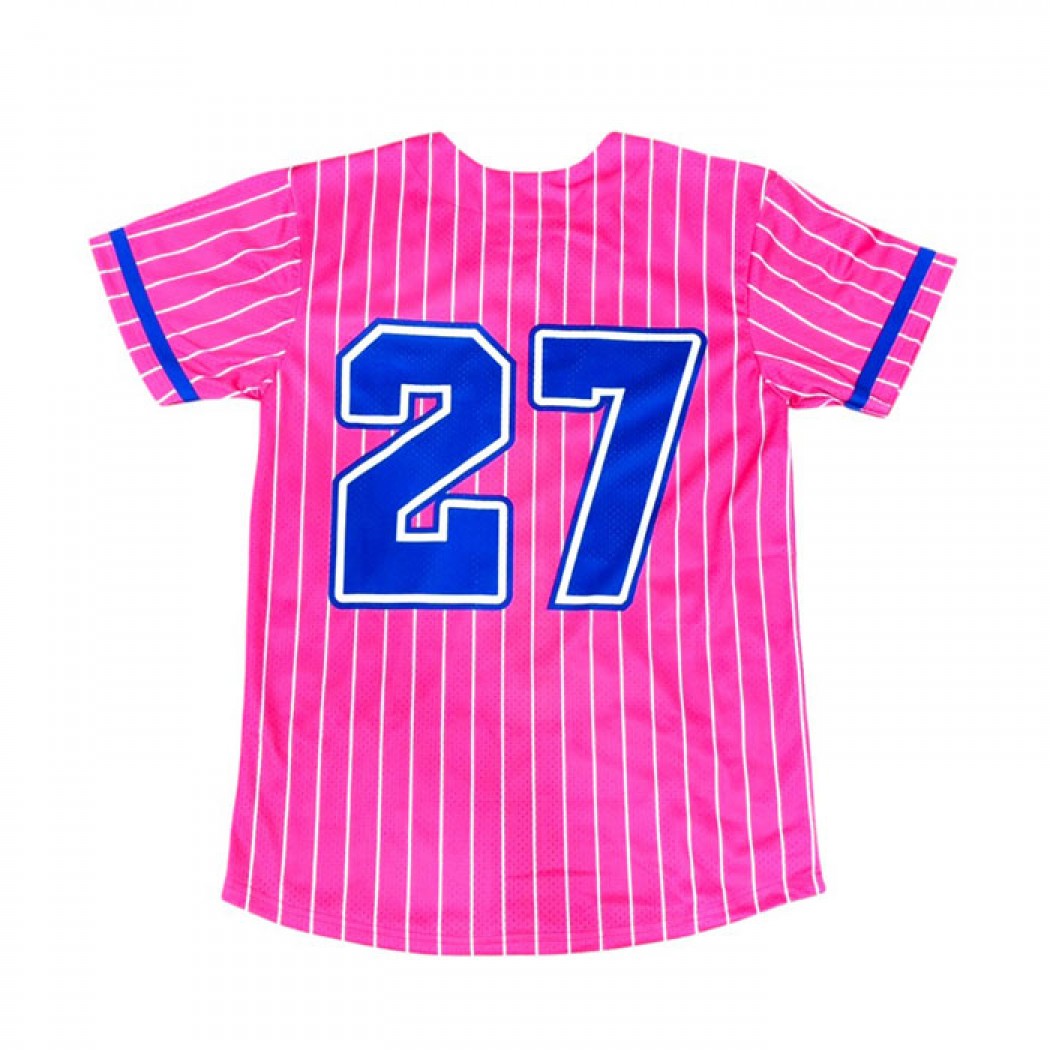 Nakit & Muusi Pinstripe Baseball Jersey