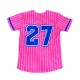 Nakit & Muusi Pinstripe Baseball Jersey