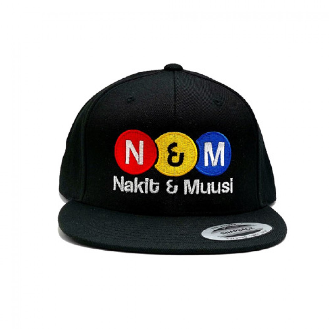 Nakit & Muusi Metro Snapback Cap Black
