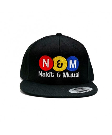 Nakit & Muusi Metro Snapback Cap Black