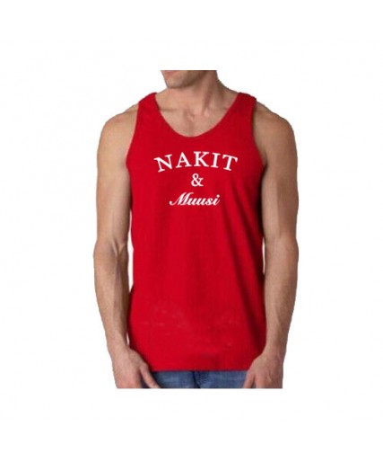 Nakit & Muusi Original Logo Tank Red