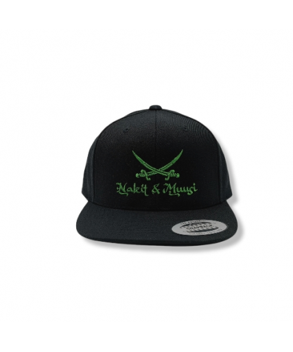 Nakit & Muusi Arabica Snapback Cap Black