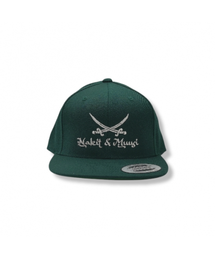 Nakit & Muusi Arabica Snapback Cap Green