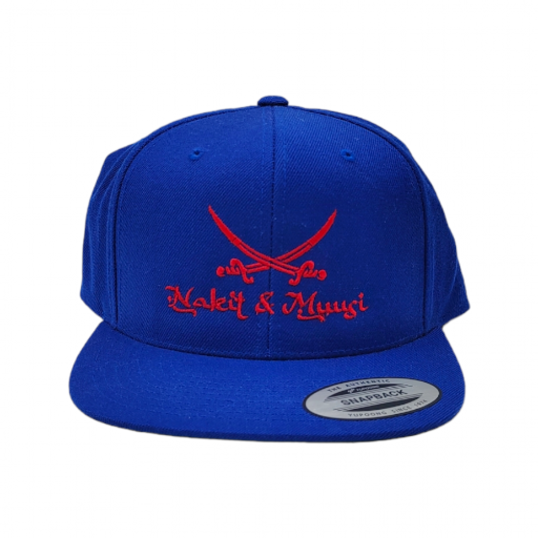 Nakit & Muusi Arabica Snapback Cap Royal Blue