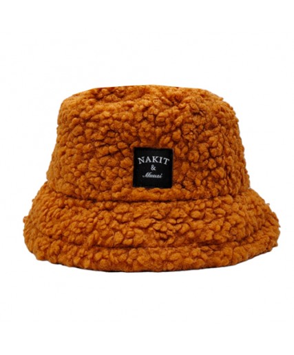 Nakit & Muusi Fluffy Hat Fozzie Brown