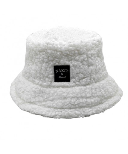 Nakit & Muusi Fluffy Hat Pouder White