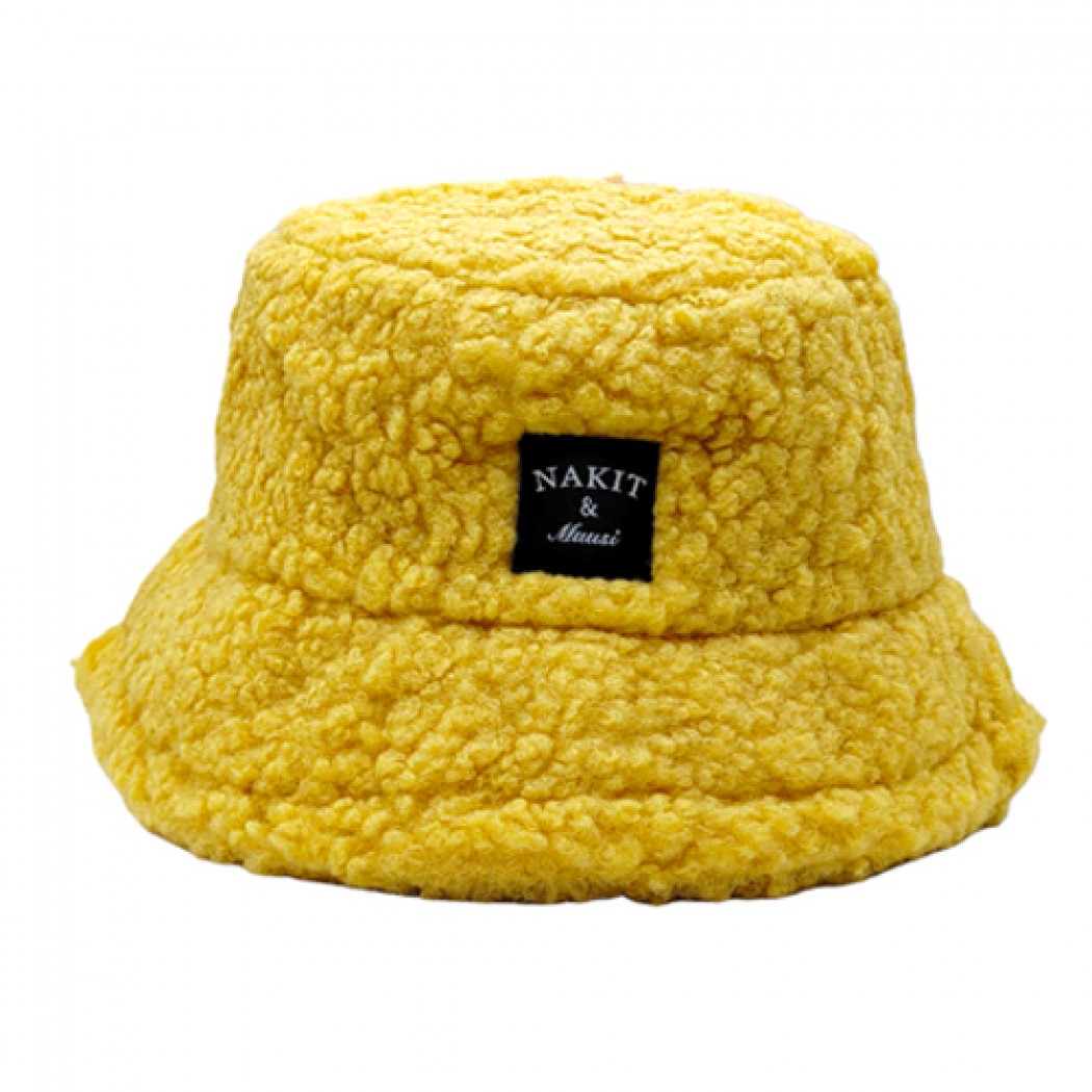 Nakit & Muusi Fluffy Hat Cream Yellow