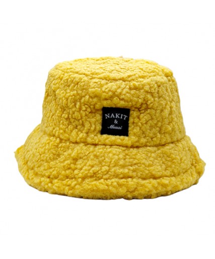 Nakit & Muusi Fluffy Hat Cream Yellow