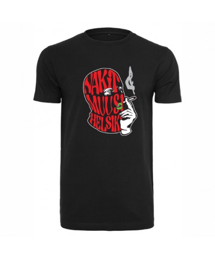 Nakit & Muusi Hood Rich Mens Fitted T-Shirt Black