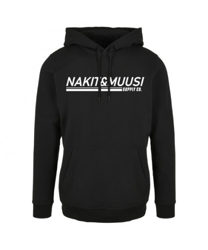 Nakit & Muusi Supply Co. Basic Hoody Black