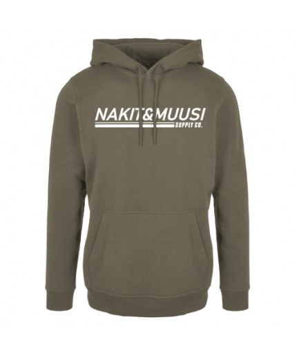 Nakit & Muusi Supply Co. Basic Hoody Olive