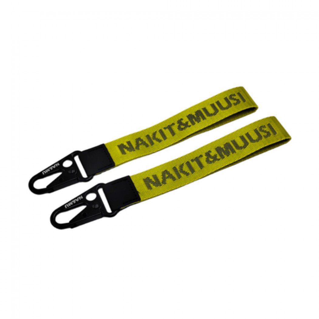 Nakit & Muusi Keychain Yellow Nakit & Muusi Keychain Yellow