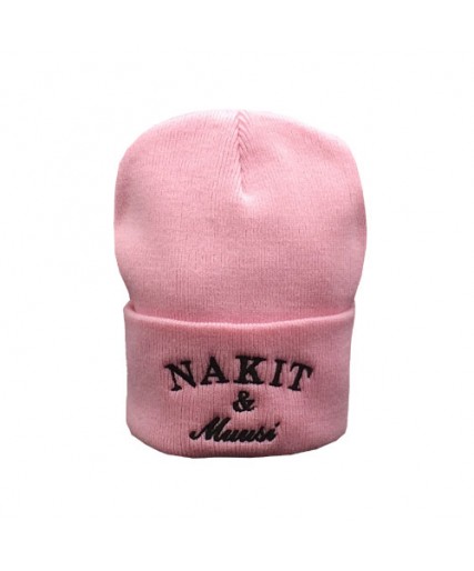 Nakit & Muusi Beanie Hat Pink