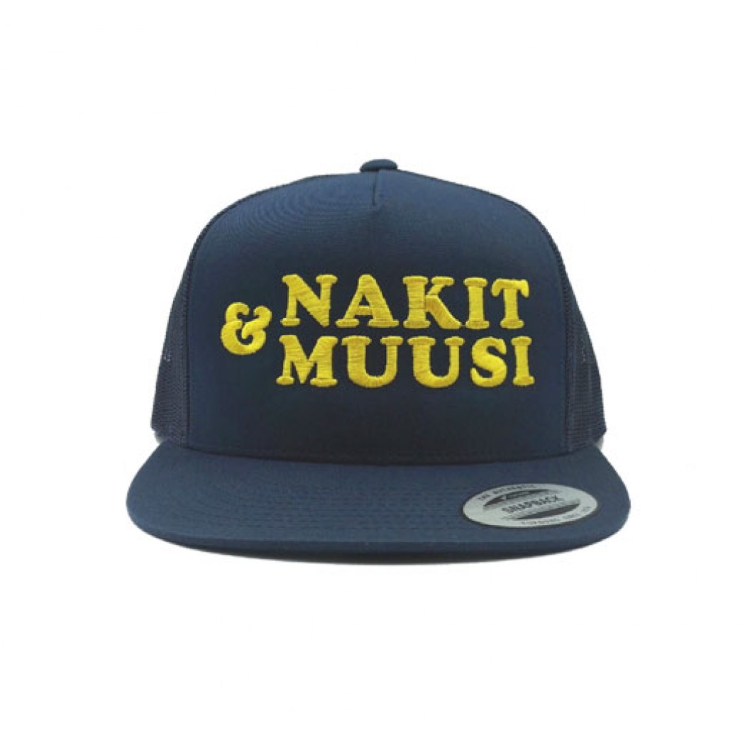Nakit & Muusi Retro Trucker Hat Navy