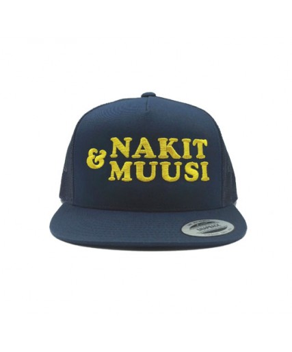 Nakit & Muusi Retro Trucker Hat Navy