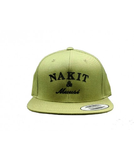 Nakit & Muusi Snapback Hat Olive