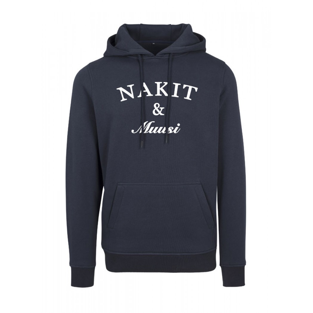 Nakit & Muusi Unisex Premium Hoodie Navy
