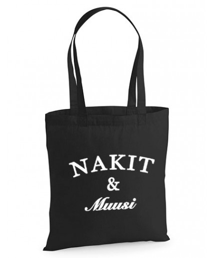 Nakit & Muusi Long Handle Cotton Bag