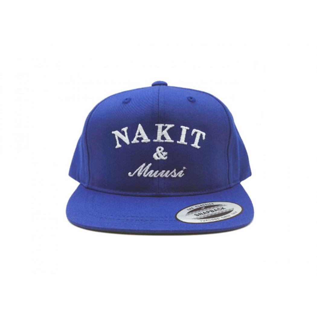 Nakit & Muusi Kids Snapback Hat Royal Blue