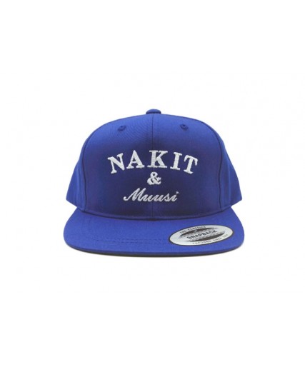 Nakit & Muusi Kids Snapback Hat Royal Blue