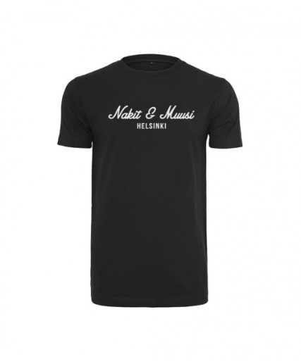 Nakit & Muusi Mens Amplify Premium T-shirt Black