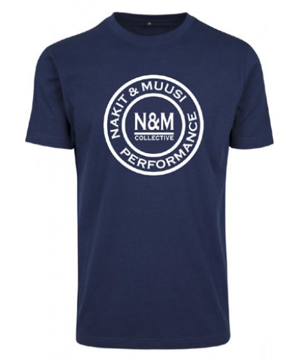 Nakit & Muusi Performance Mens Fitted Premium T-shirt Light Navy Nakit & Muusi Performance Mens Fitted Premium T-shirt Light Navy