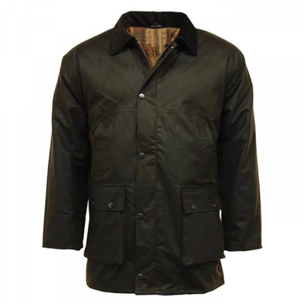 Classic Padded Wax Jacket Brown Classic Padded Wax Jacket Brown