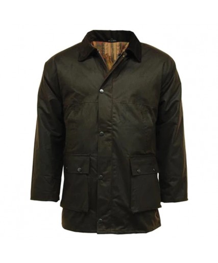 Classic Padded Wax Jacket Brown Classic Padded Wax Jacket Brown