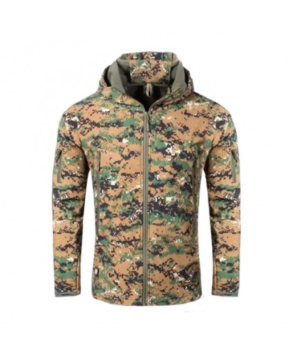 LNA Tactical Softshell Jacket Digital Woodland LNA Tactical Softshell Jacket Digital Woodland