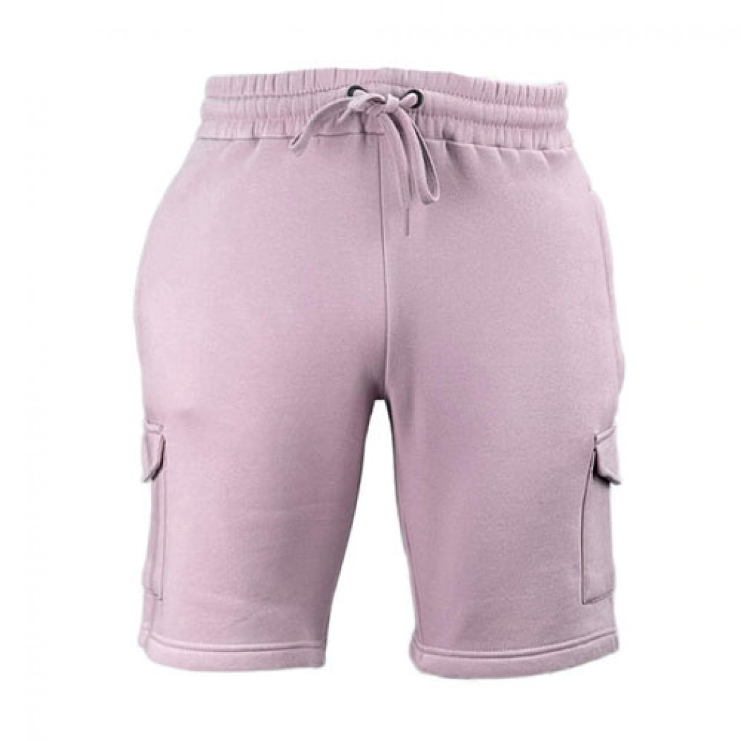 Mens Fleece Cargo Shorts Lavender Mens Fleece Cargo Shorts Lavender