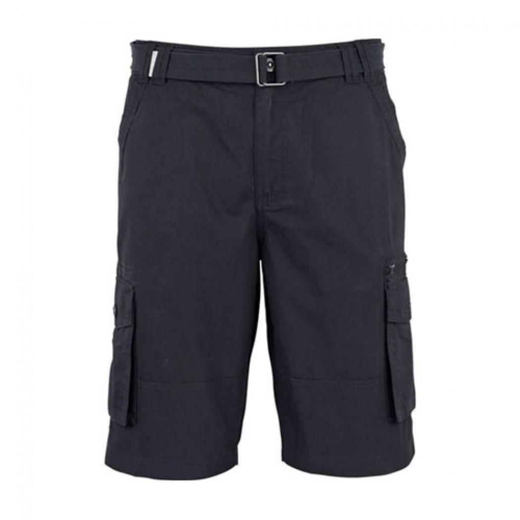 Mens Multi-Pocket Cargo Shorts Anthracite