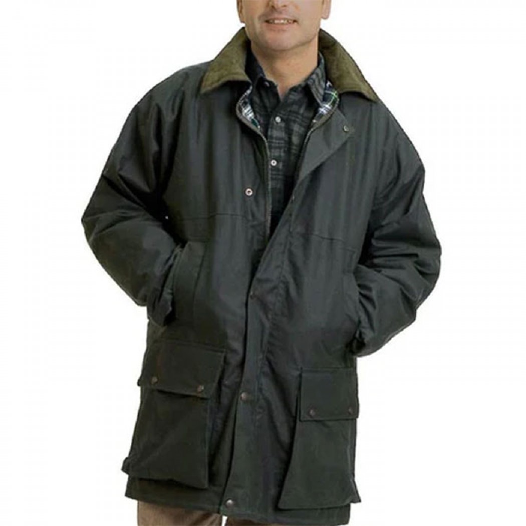 Classic Padded Wax Jacket Olive Classic Padded Wax Jacket Olive