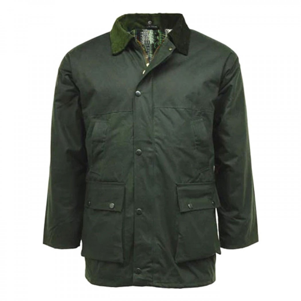 Classic Padded Wax Jacket Olive Classic Padded Wax Jacket Olive