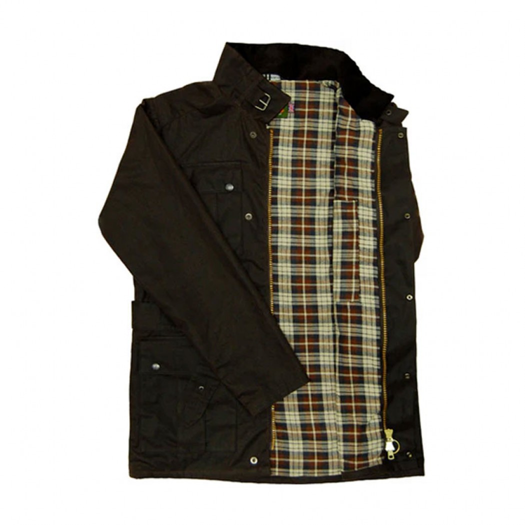 Continental Wax Jacket Black Continental Wax Jacket Black