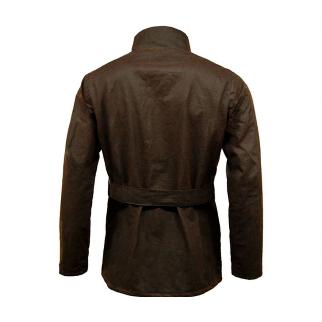 Continental Wax Jacket Brown Continental Wax Jacket Brown