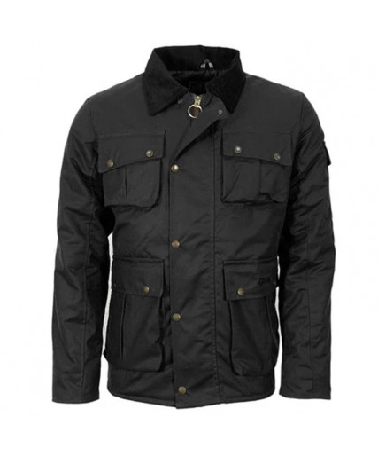 Utilitas II Wax Jacket Black Utilitas II Wax Jacket Black