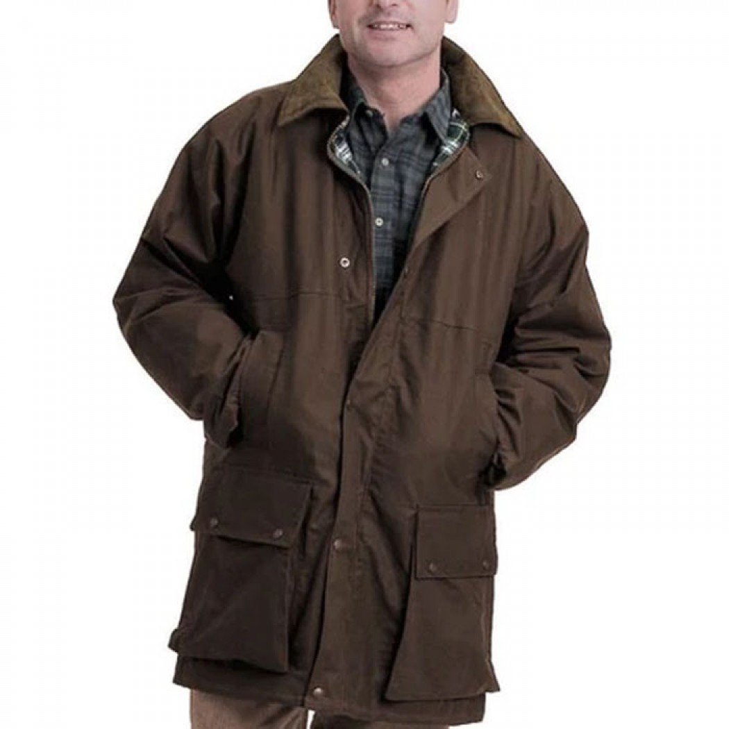 Classic Padded Wax Jacket Brown Classic Padded Wax Jacket Brown