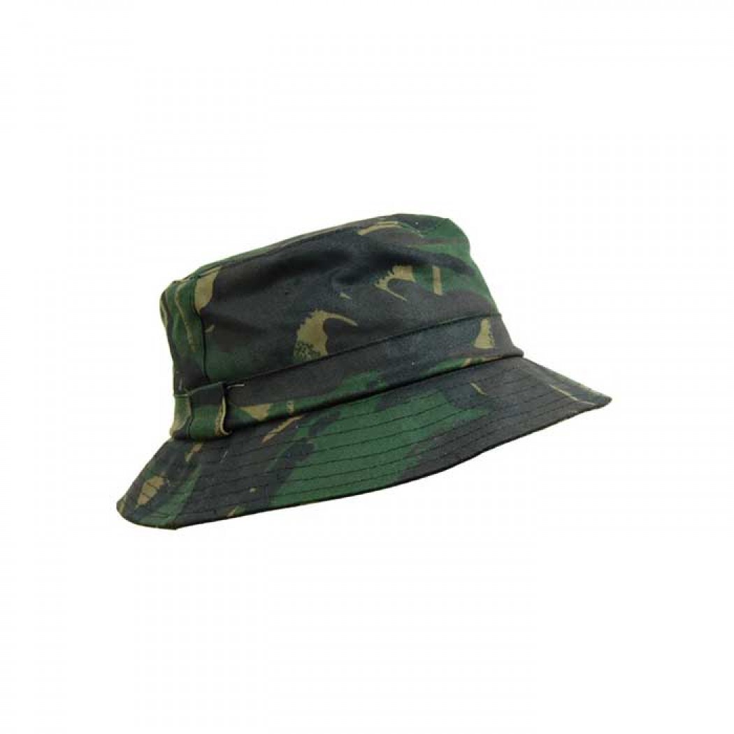 Wax Cotton Bush Hat Camo