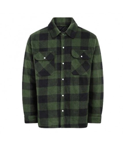 Champion Kinross Quilted Fleece Shirt Green