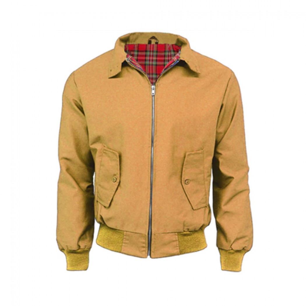 Classic Harrington Jacket Mustard Classic Harrington Jacket Mustard
