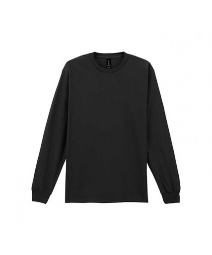 Gildan Ultra Cotton Long Sleeve T-Shirt Black Gildan Ultra Cotton Long Sleeve T-Shirt Black