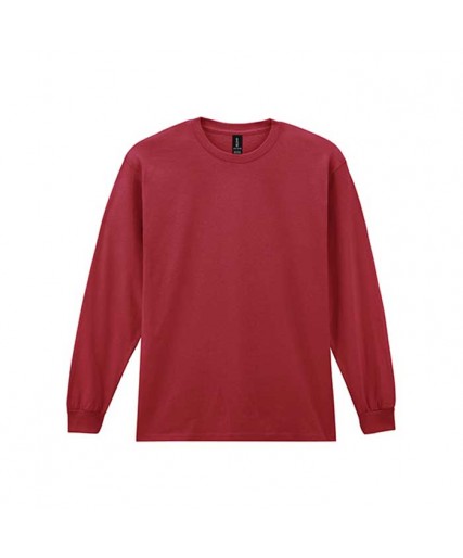 Gildan Ultra Cotton Long Sleeve T-Shirt Cardinal Red Gildan Ultra Cotton Long Sleeve T-Shirt Cardinal Red