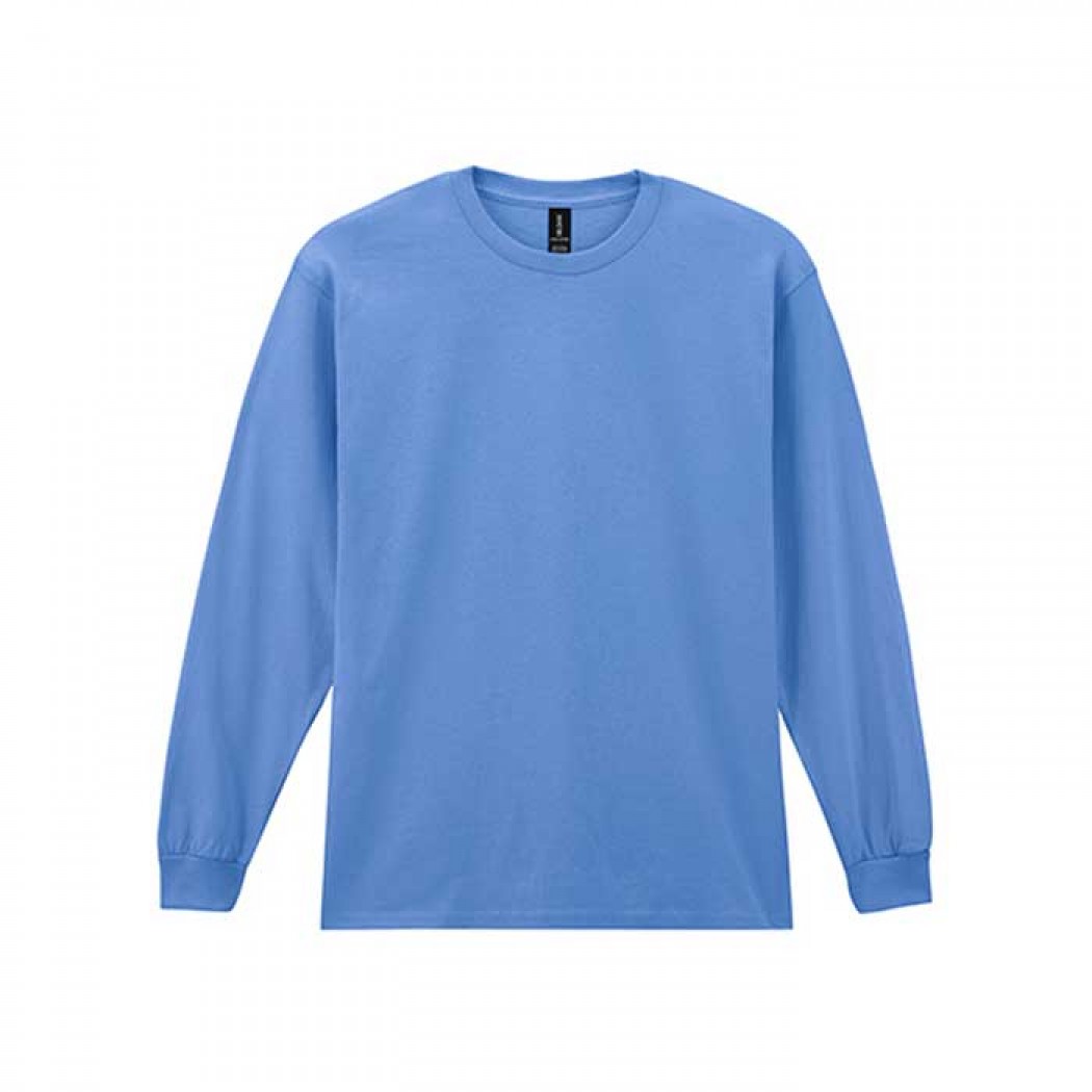 Gildan Ultra Cotton Long Sleeve T-Shirt Carolina Blue